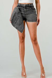 ATHINA UNIQUE ZIP UP SKIRT AND SHORT