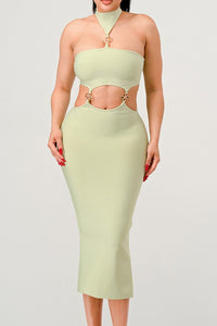 STRAPLESS PARTY BANDAGE DRESS - ATHINA