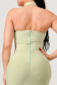 STRAPLESS PARTY BANDAGE DRESS - ATHINA