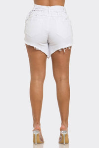 casual summer strap shorts