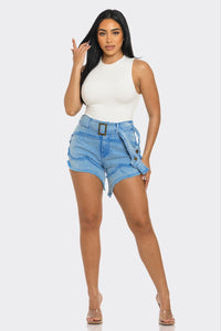 Athina casual summer strap shorts - ATHINA