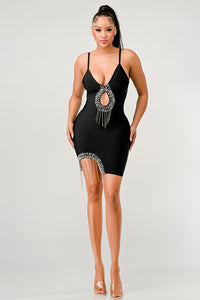 Show Stopping Bandage Mini Dress - ATHINA