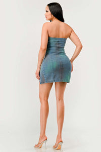 Denim Rush Hour Dress | ESTIMATED SHIPPING DATE (04/19/2024) - ATHINA