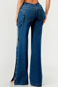 Indigo Trailblazer Denim Pants | ESTIMATED SHIPPING DATE (04/26/2024) - ATHINA