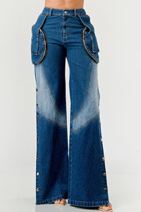 Indigo Trailblazer Denim Pants | ESTIMATED SHIPPING DATE (04/26/2024) - ATHINA