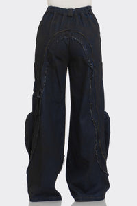 Urban Nomad Distressed Cargo Jeans | ESTIMATED SHIPPING DATE (05/16/2024) - ATHINA