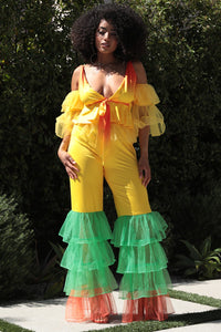 Tropical Ruffle Fiesta Set | ESTIMATED SHIPPING DATE (05/31/2024) - ATHINA