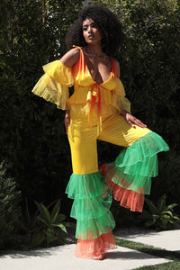 Tropical Ruffle Fiesta Set | ESTIMATED SHIPPING DATE (05/31/2024) - ATHINA