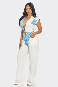 Denim Urban Chic Fusion Set | ESTIMATED SHIPPING DATE (06/28/2024) - ATHINA